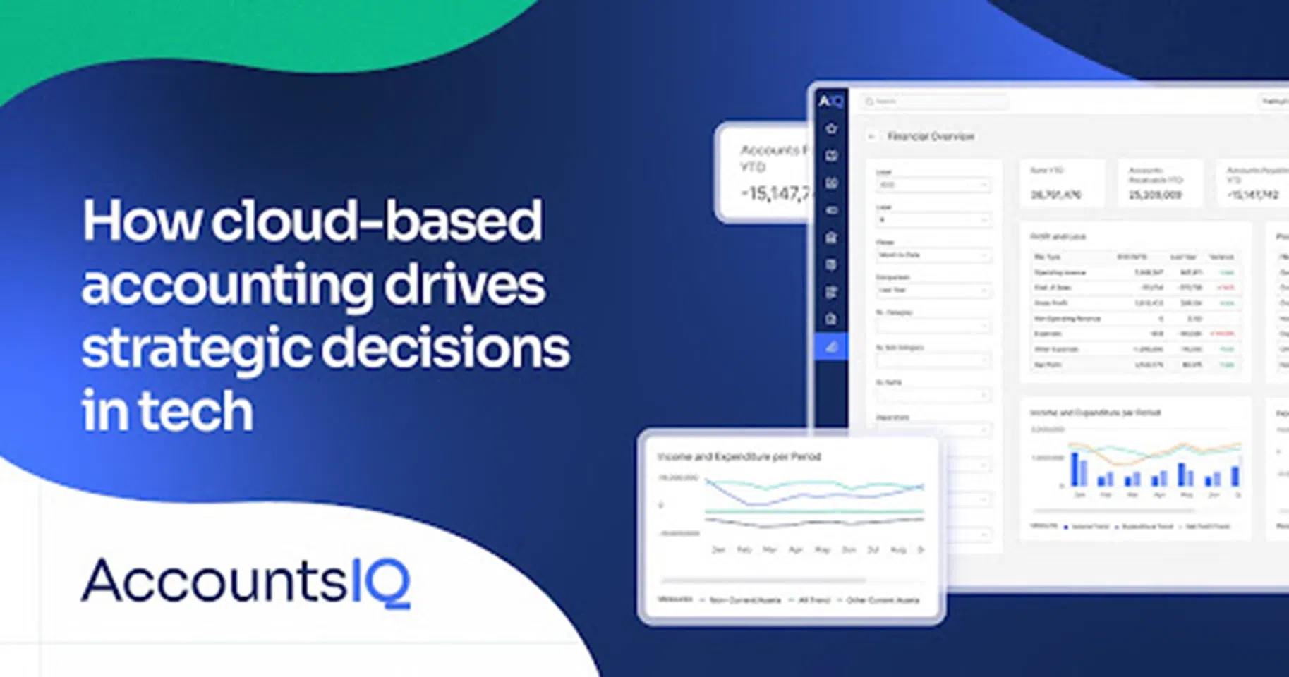 AccountsIQ: How cloud-based accounting drives strategic decisions in tech logo