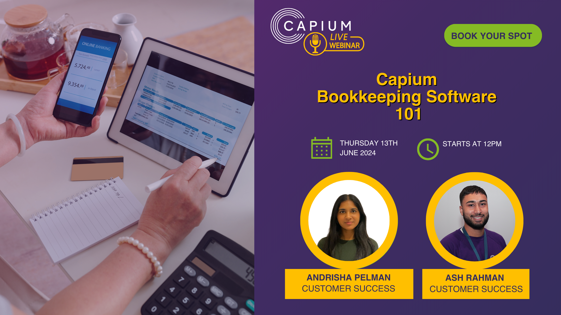 Capium Bookkeeping Software 101 logo