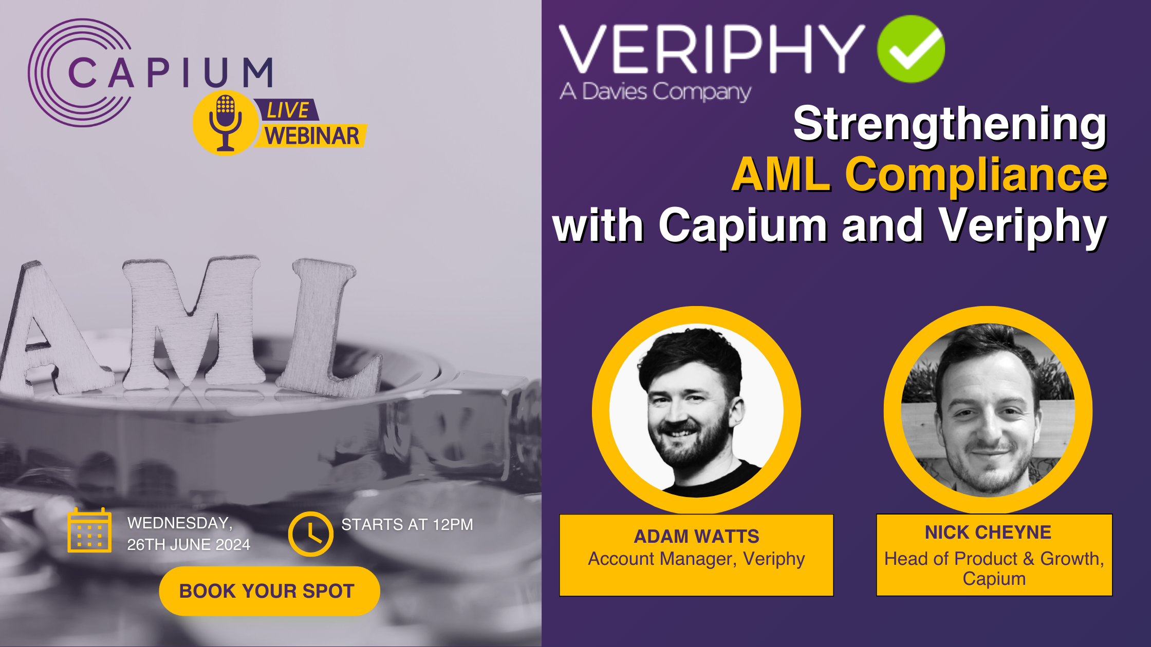 Strengthening AML Compliance with Capium and Veriphy logo