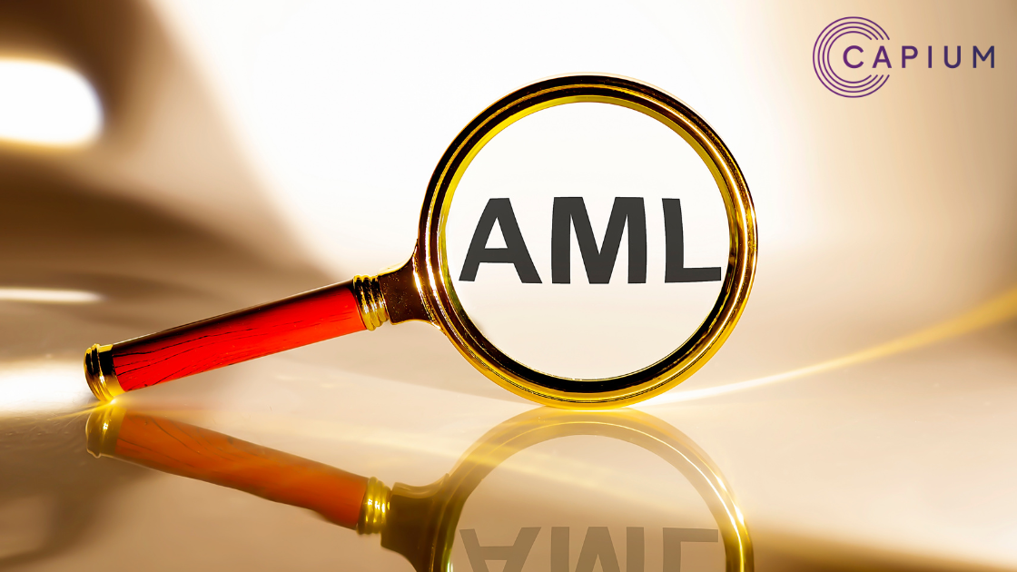 Anti-money laundering: AML made easy with software  by Capium logo