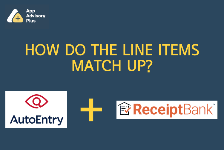 AutoEntry & Receipt Bank: How do the line items match up? image