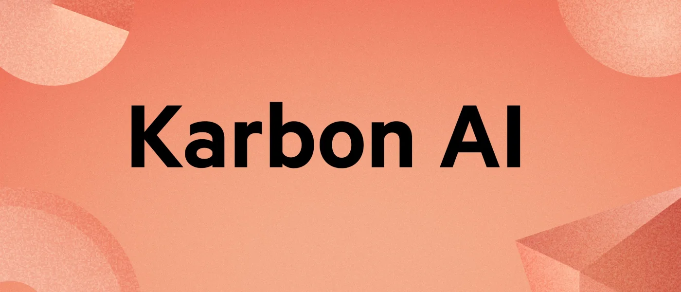 Introducing Karbon AI logo
