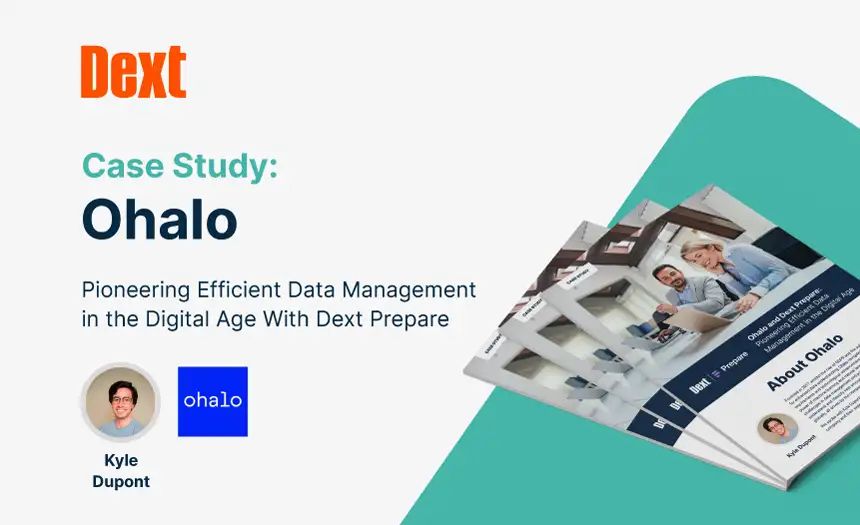 Ohalo and Dext Prepare: Pioneering Efficient Data Management in the Digital Age logo