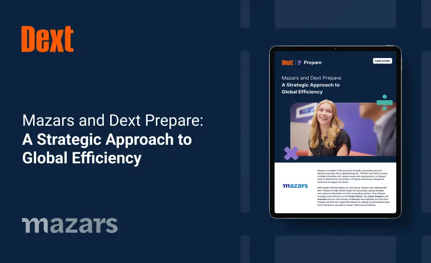 Mazars and Dext Prepare: A Strategic Approach to Global Efficiency image
