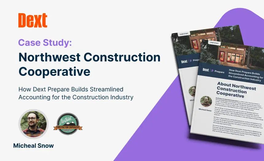 How Dext Prepare Builds Streamlined Accounting for the Construction Industry logo