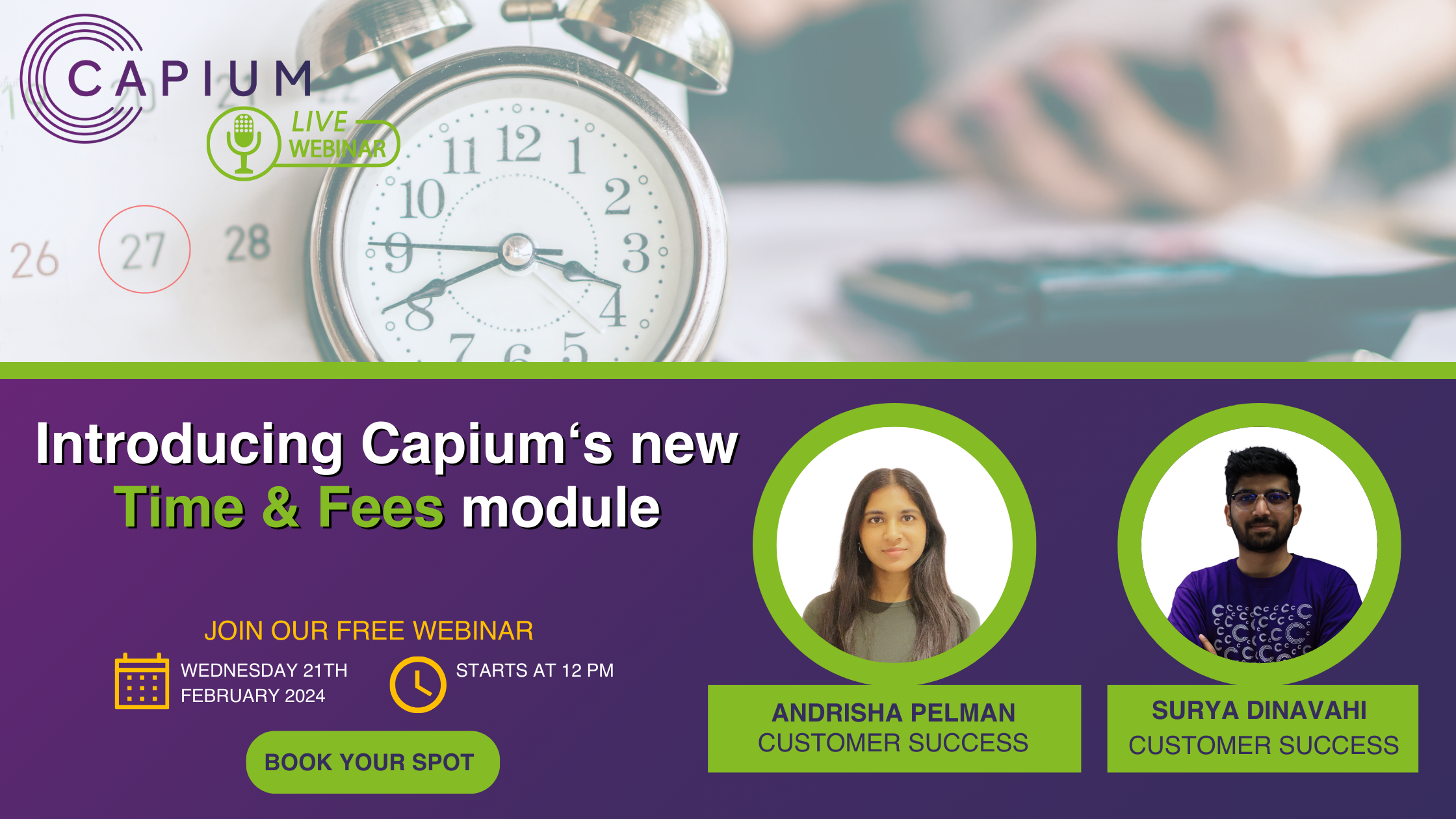 Introducing Capium’s NEW Time & Fees Software for the Accounting and Bookkeeping Industry image