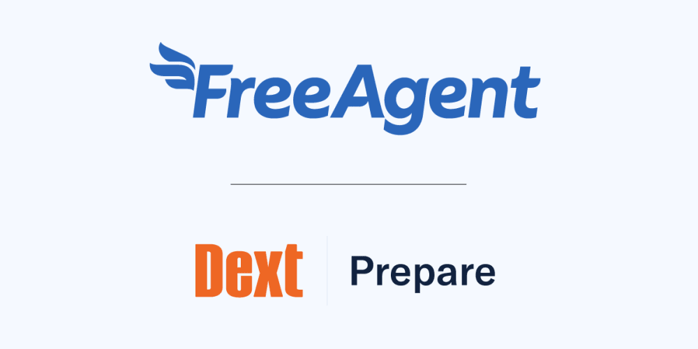 Effortless invoicing: save time with FreeAgent's Dext Prepare integration logo