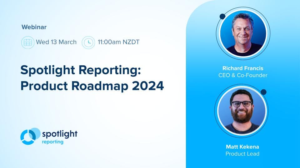 Spotlight Reporting: Product Roadmap 2024 logo