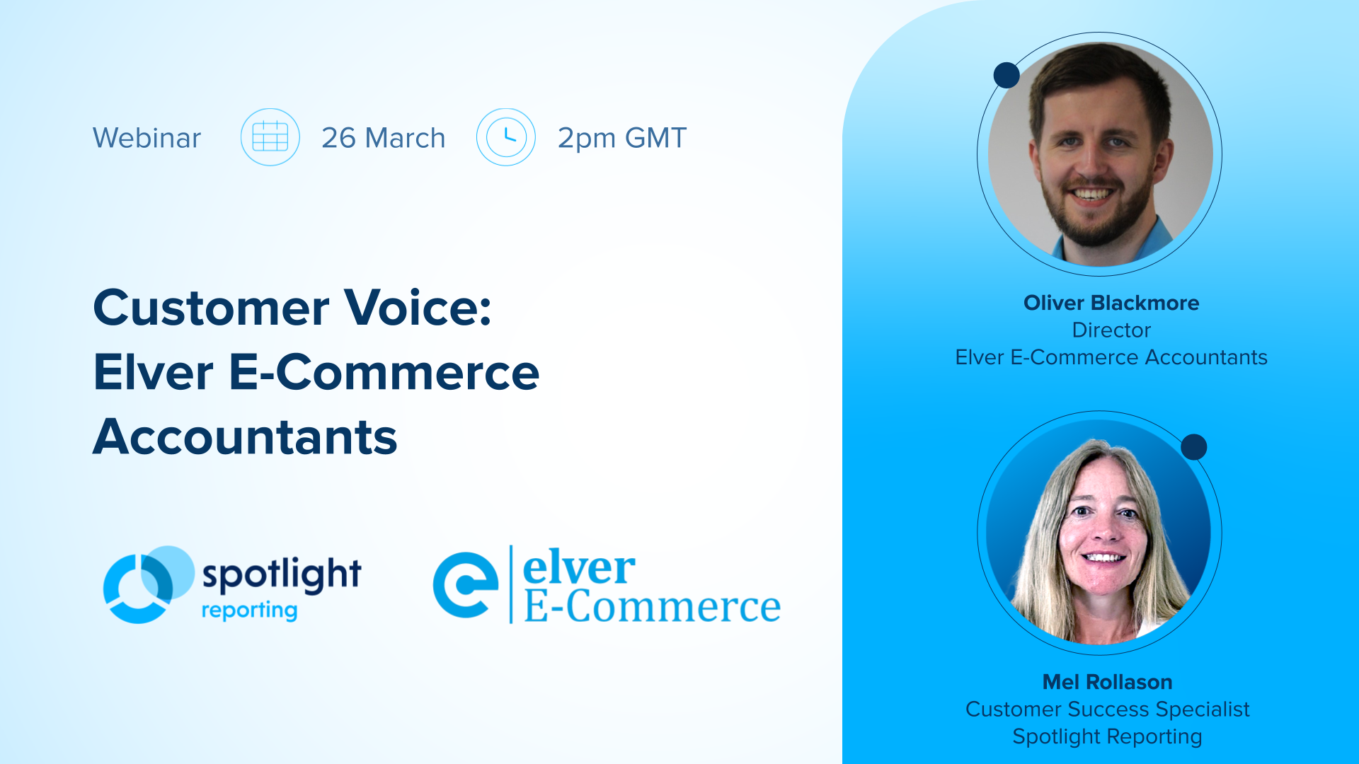 Spotlight Reporting - Customer Voice: Elver E-Commerce Accountants image