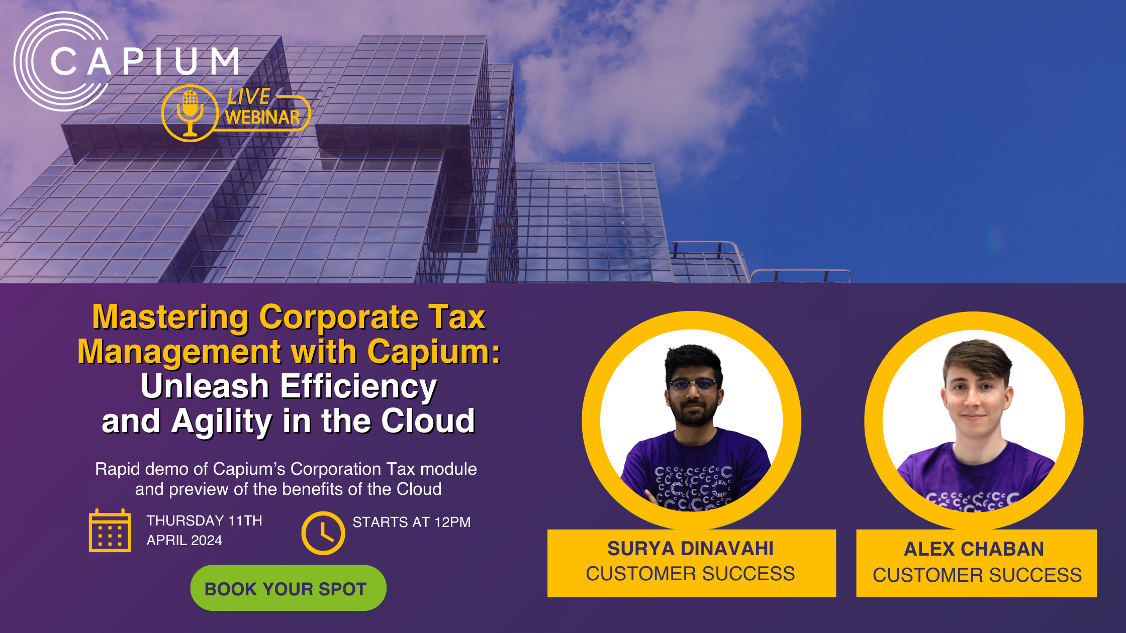 Mastering Corporate Tax Management with Capium: Unleash Efficiency and Agility in the Cloud logo