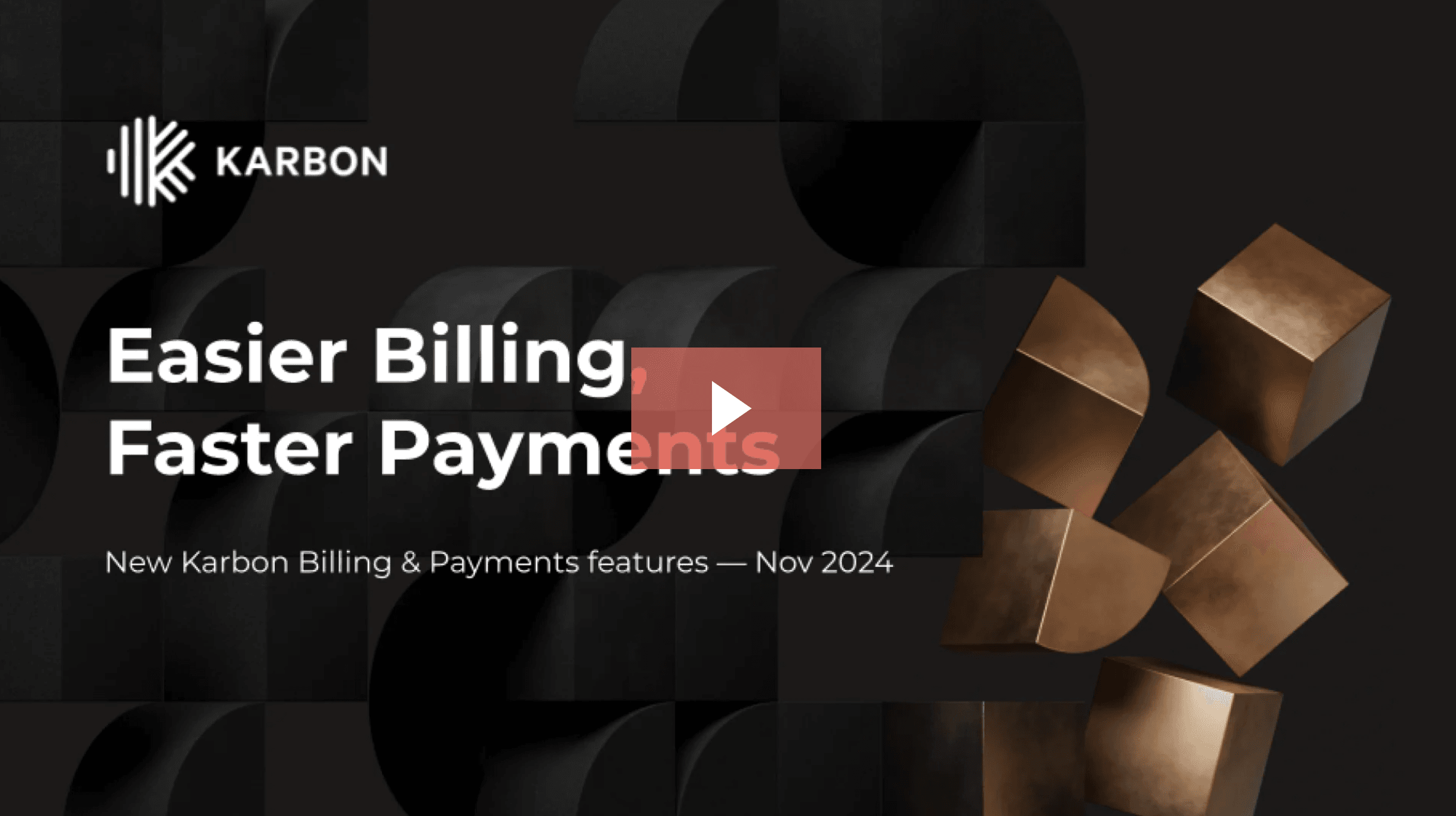 Easier billing, faster payments: New Karbon Billing & Payments features logo
