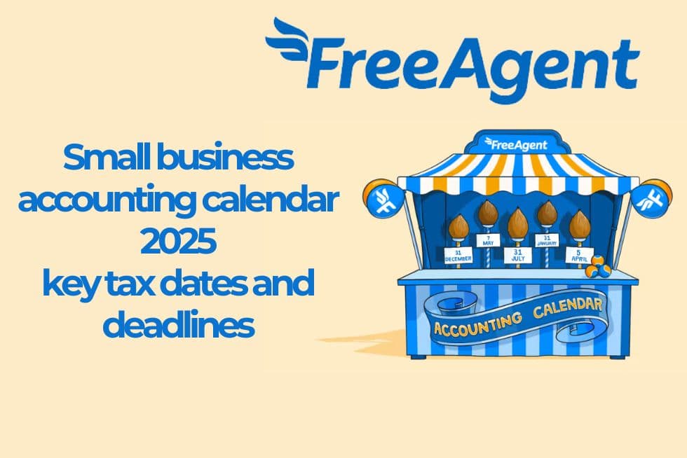 FreeAgent - Small business accounting calendar 2025: key tax dates and deadlines image