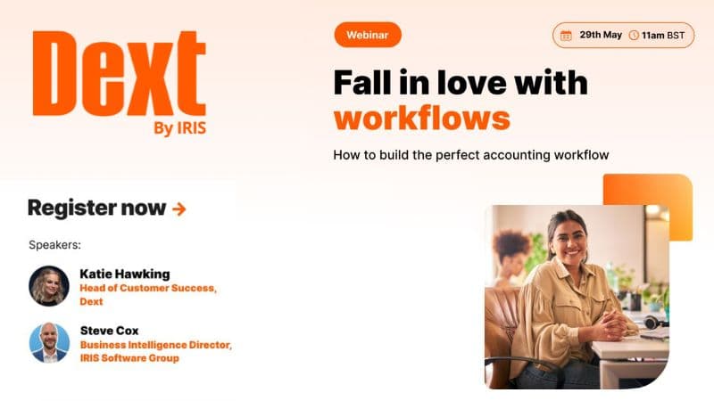 Dext - Fall in love with workflows logo