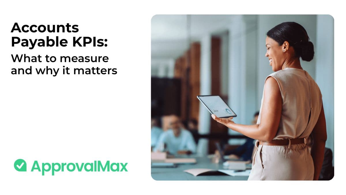 Accounts Payable KPIs: What to measure and why it matters logo