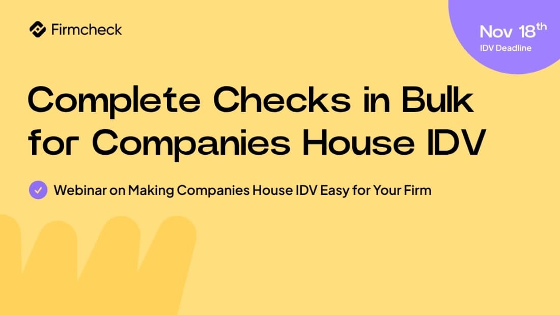 Complete Checks in Bulk for Companies House IDV logo