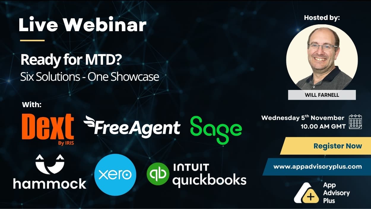 Ready for MTD? Six Solutions - One Showcase logo