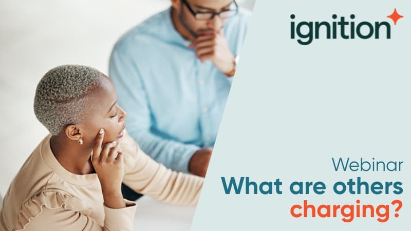 What are others charging? 2025–26 Pricing benchmark insights logo