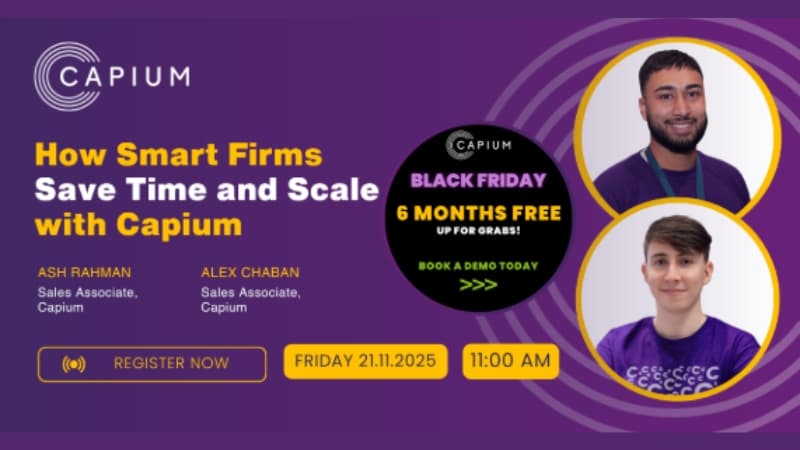 How Smart Firms Save Time and Scale with Capium logo