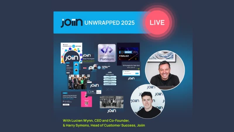 Joiin Unwrapped 2025: LIVE logo