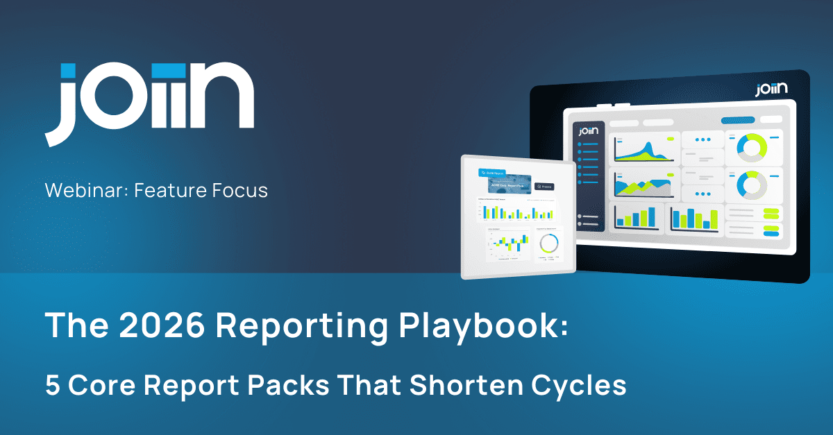 The 2026 Reporting Playbook: 5 Core Report Packs That Shorten Cycles logo
