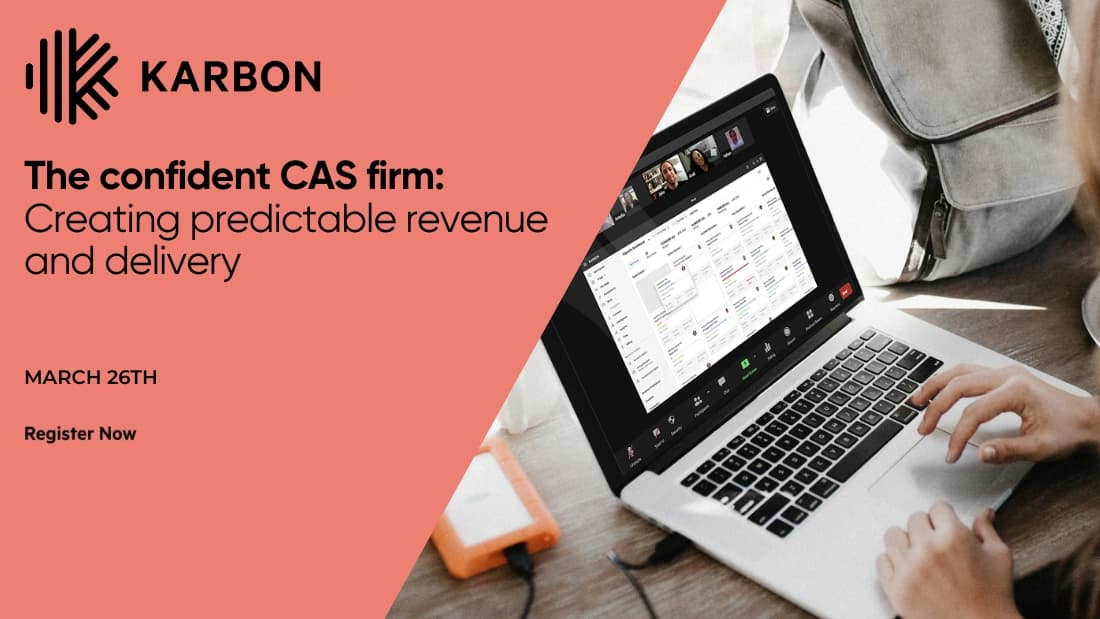The confident CAS firm: Creating predictable revenue and delivery logo