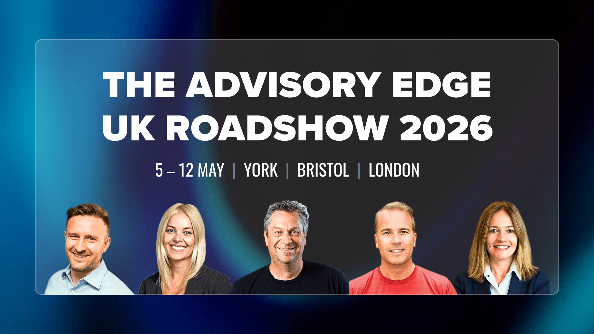 The Advisory Edge UK Roadshow 2026 logo