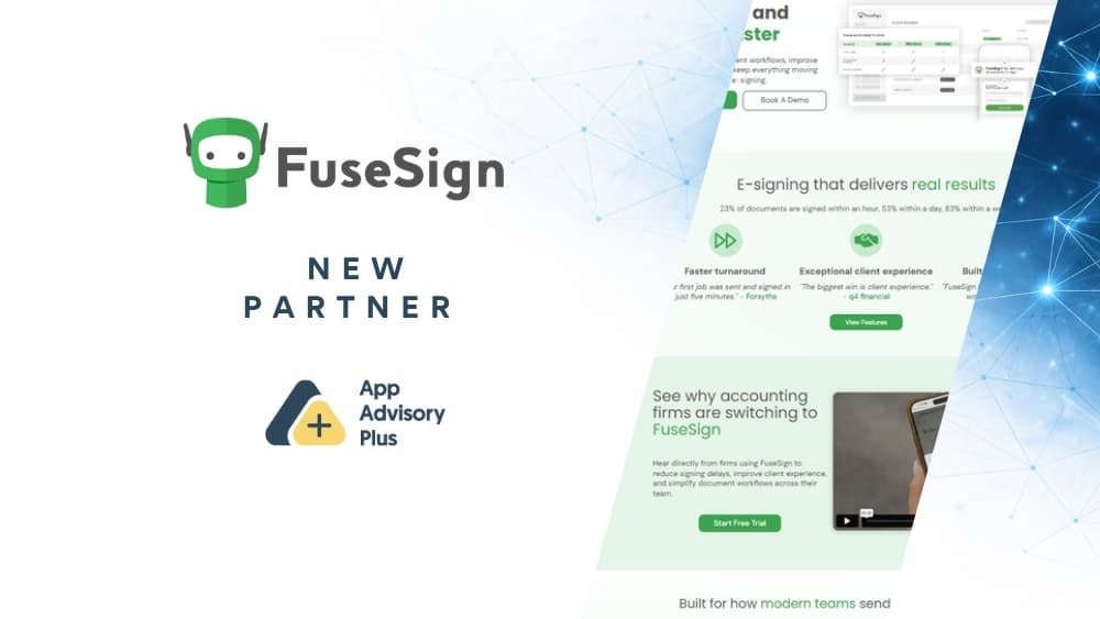 Welcoming Our New Partner: FuseSign logo
