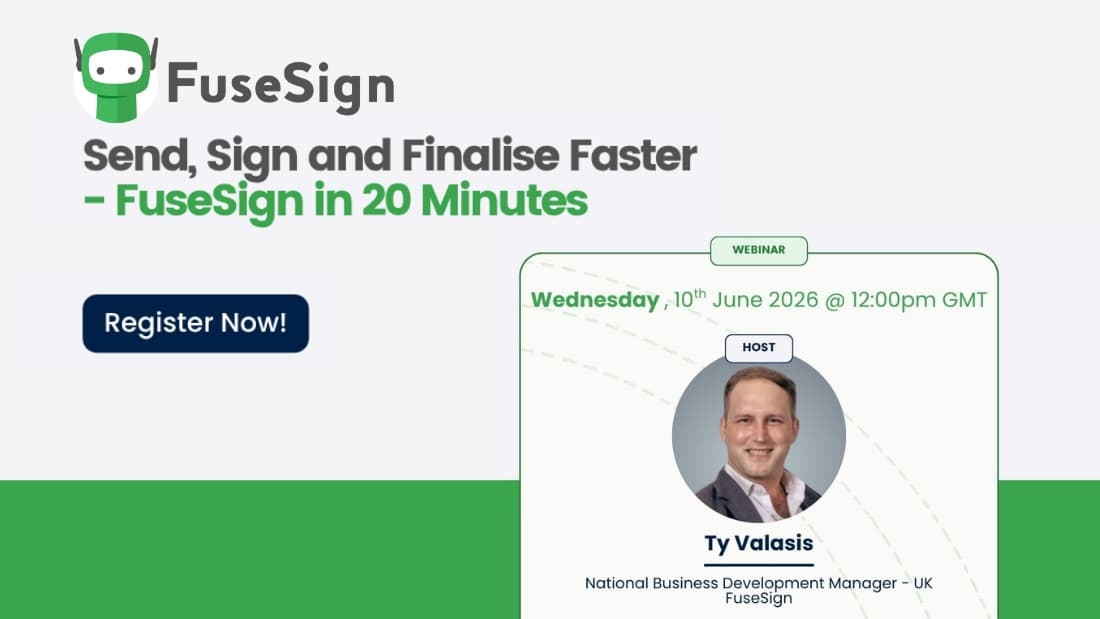 Send, Sign and Finalise Faster logo