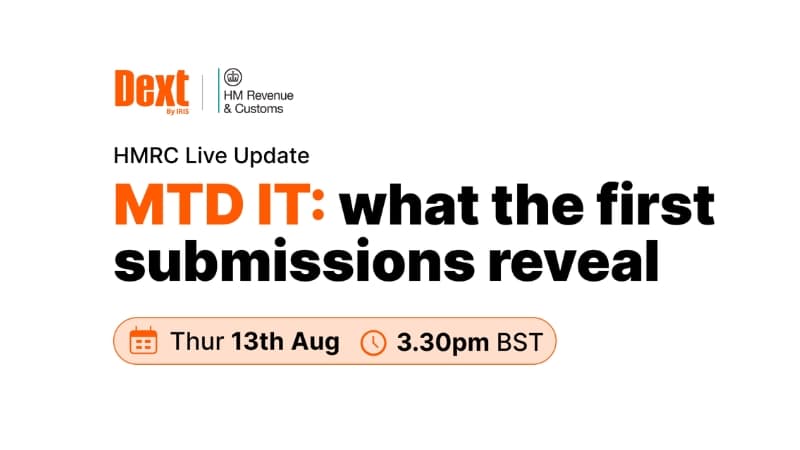 A live update from HMRC on Q1 Submissions. logo