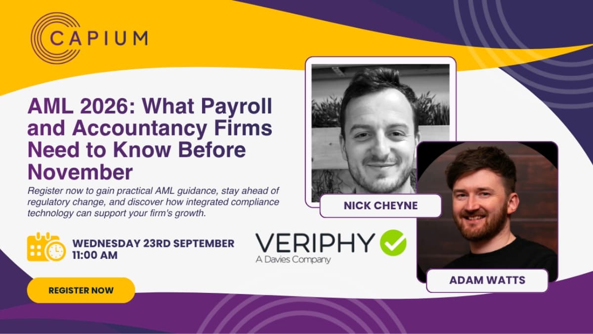 AML 2026: What Payroll and Accountancy Firms Need to Know Before November logo