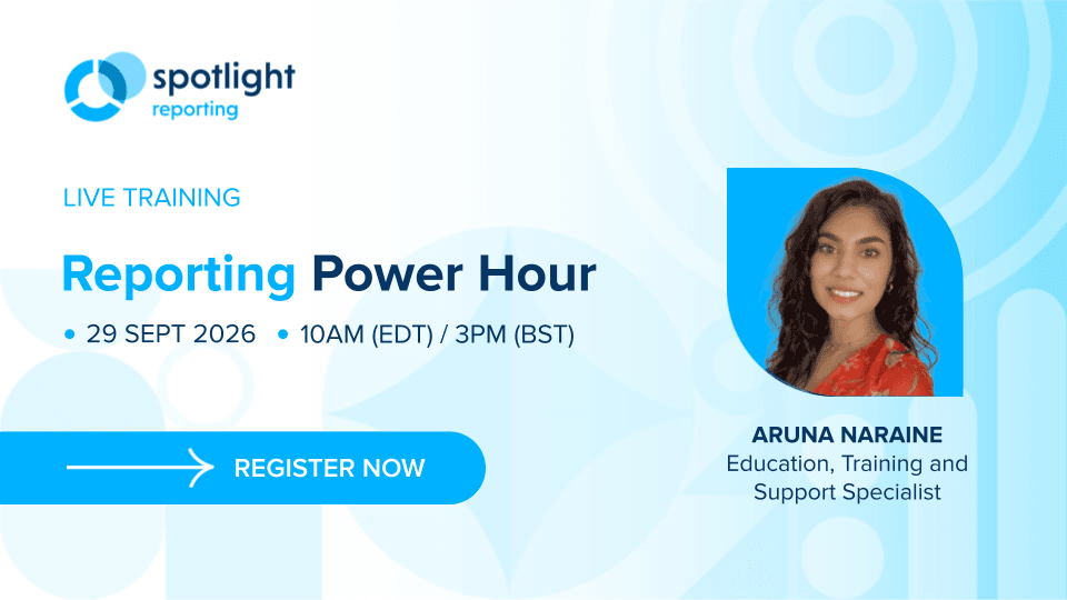 Reporting Power Hour logo
